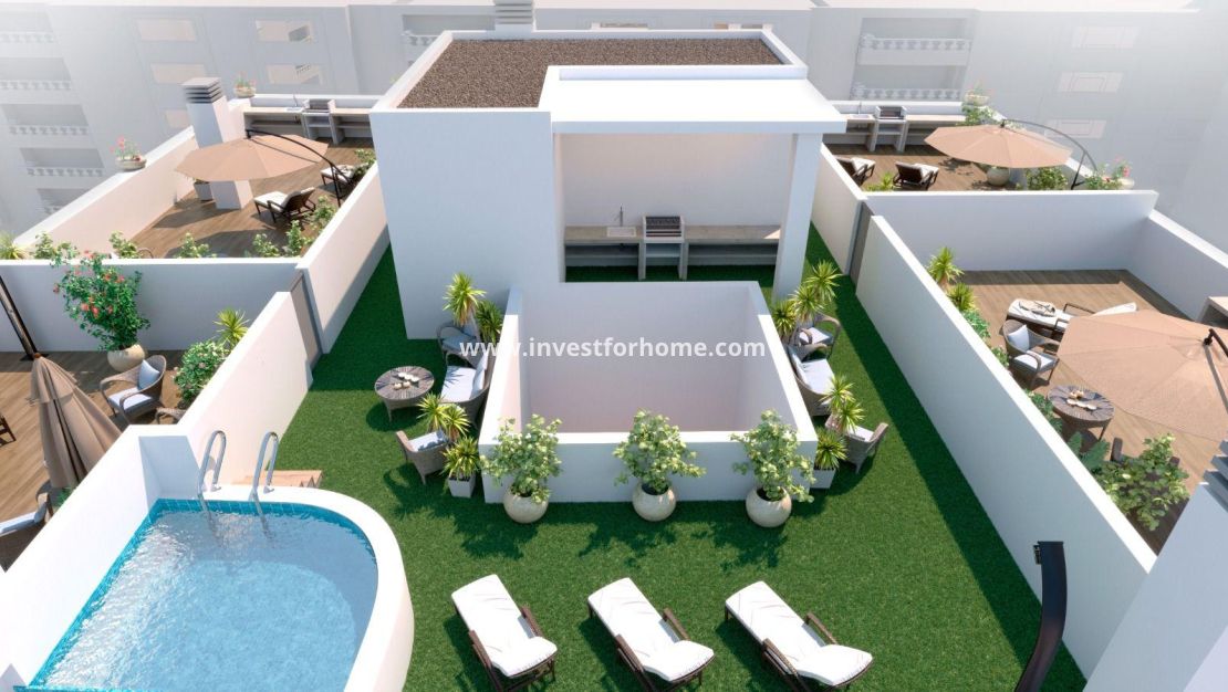 Nybyggnad - Lägenhet - Torrevieja - Centro