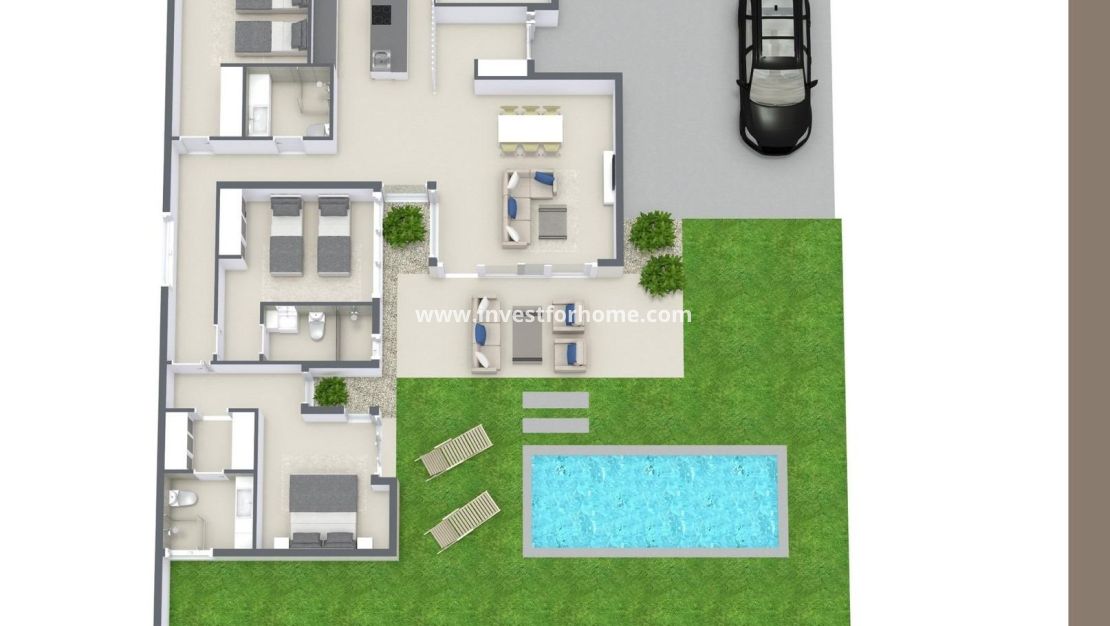 Nybyggnad - Villa - Altaona Golf