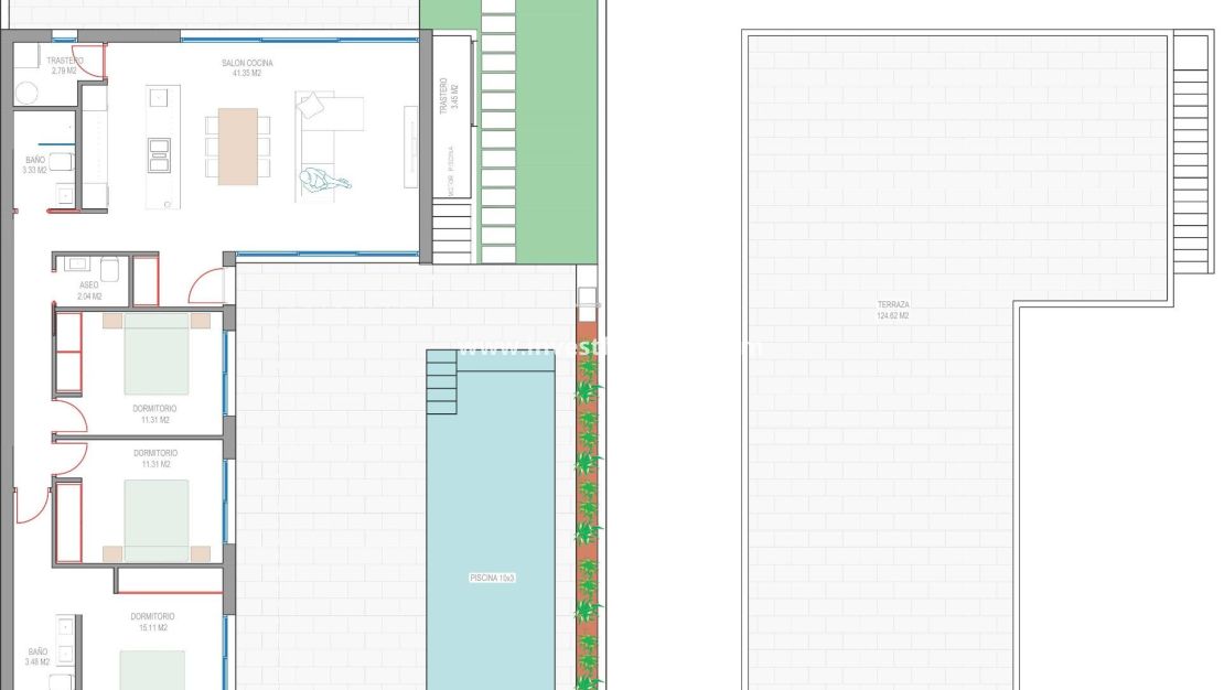 Nybyggnad - Villa - Los Alcázares - Serena Golf