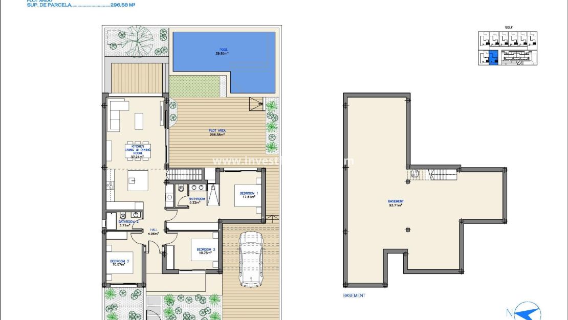 Nybyggnad - Villa - Los Alcázares - Serena Golf