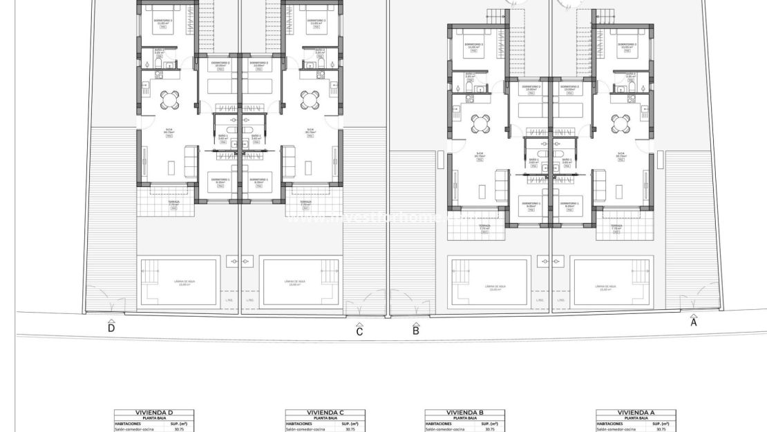 Nybyggnad - Villa - Mazarron - Country Club