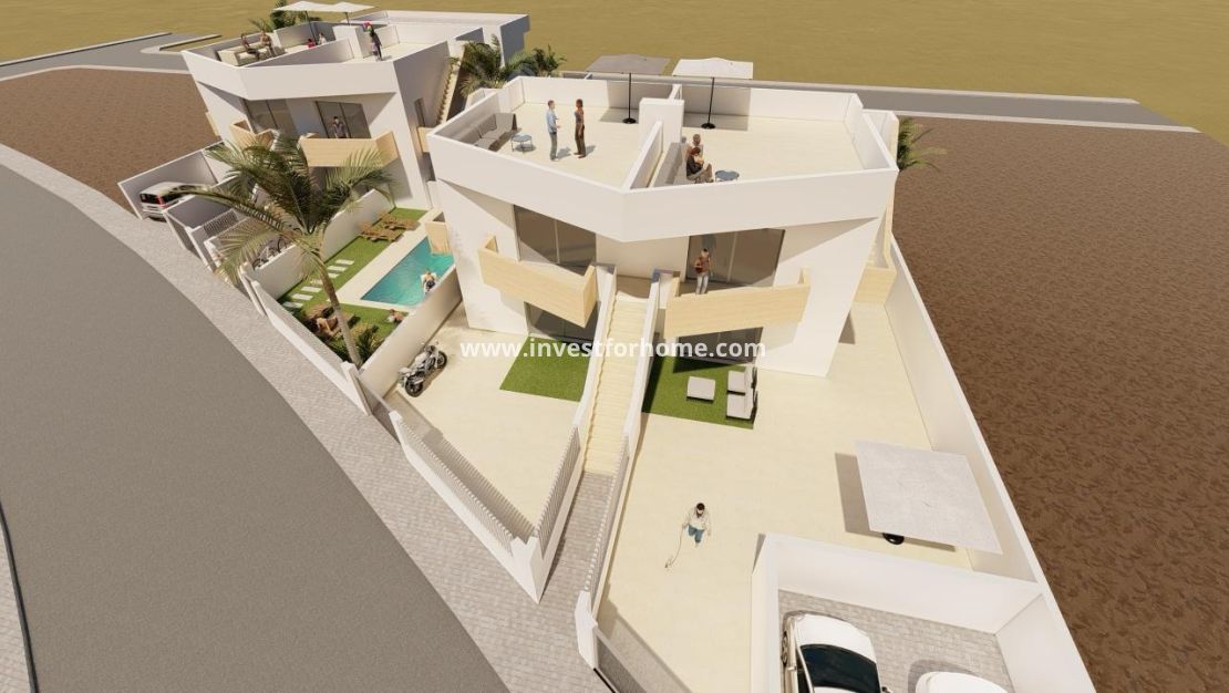 Nybyggnad - Villa - Puerto de Mazarron - Mar De Plata