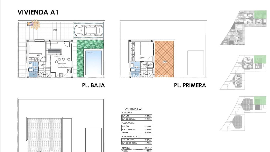 Nybyggnad - Villa - Puerto de Mazarron - Mar De Plata