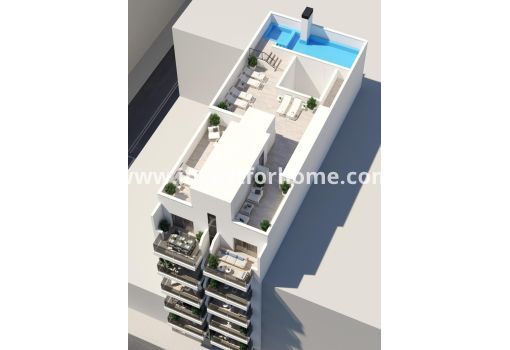 Penthouse - Nueva construcción - Torrevieja - Playa del Cura