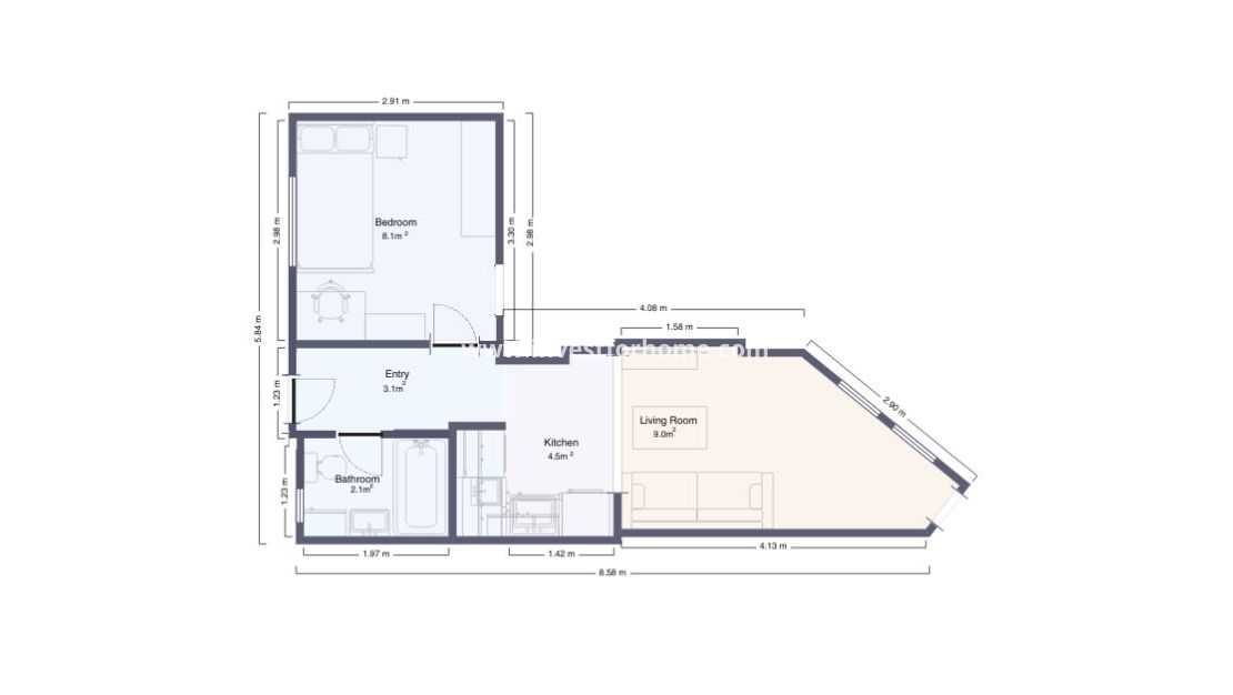 Reventa - Apartamento - Torrevieja - Centro