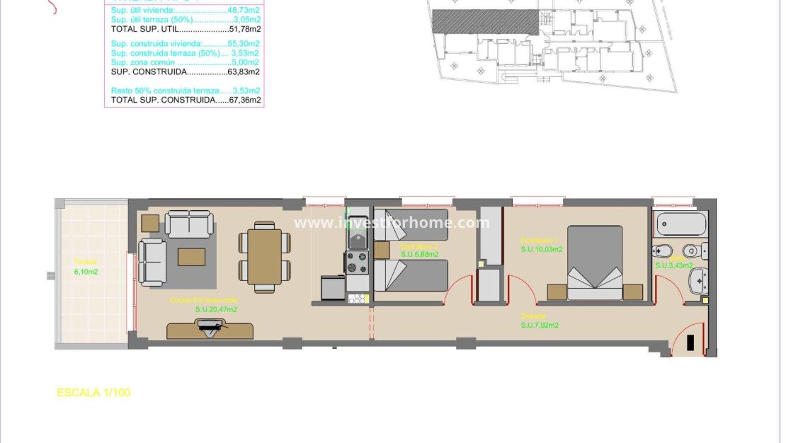 Sale - Apartment - Guardamar del Segura - Puerto Deportivo