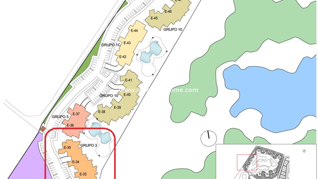 Sale - Apartment - Mar Menor Golf Resort - Inland