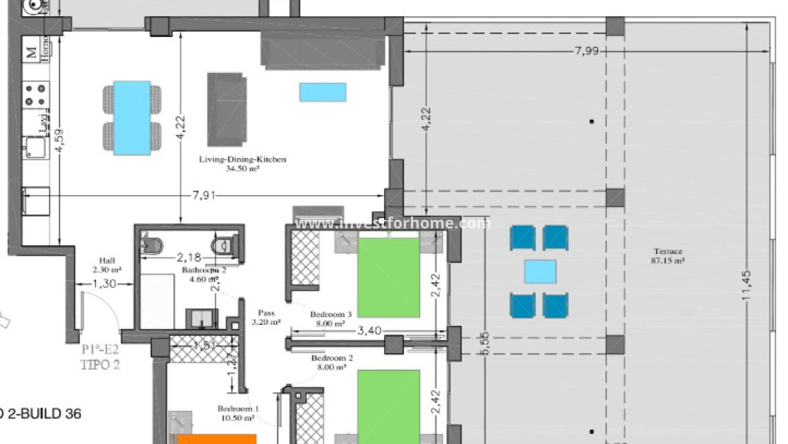 Sale - Apartment - Orihuela Costa - Las Filipinas