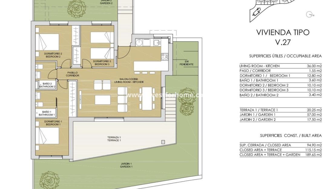 Vente - Appartement - Pilar de la Horadada - Lo Romero Golf