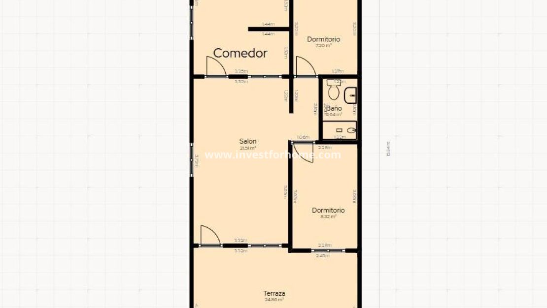 Vente - Bungalow - San Pedro del Pinatar - El Mojón-las Salinas