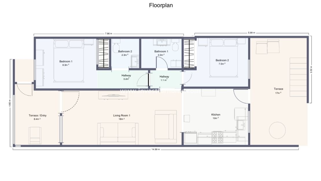 Vente - Maison - Orihuela Costa - Villamartin