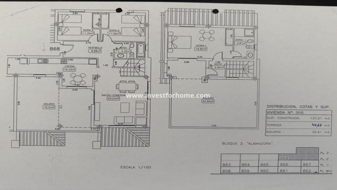 Verkoop - Appartement - Orihuela Costa - Inland