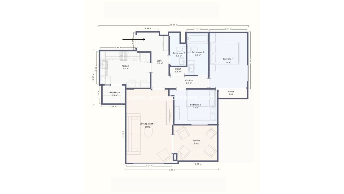Verkoop - Appartement - Orihuela Costa - Lomas De Campoamor Golf