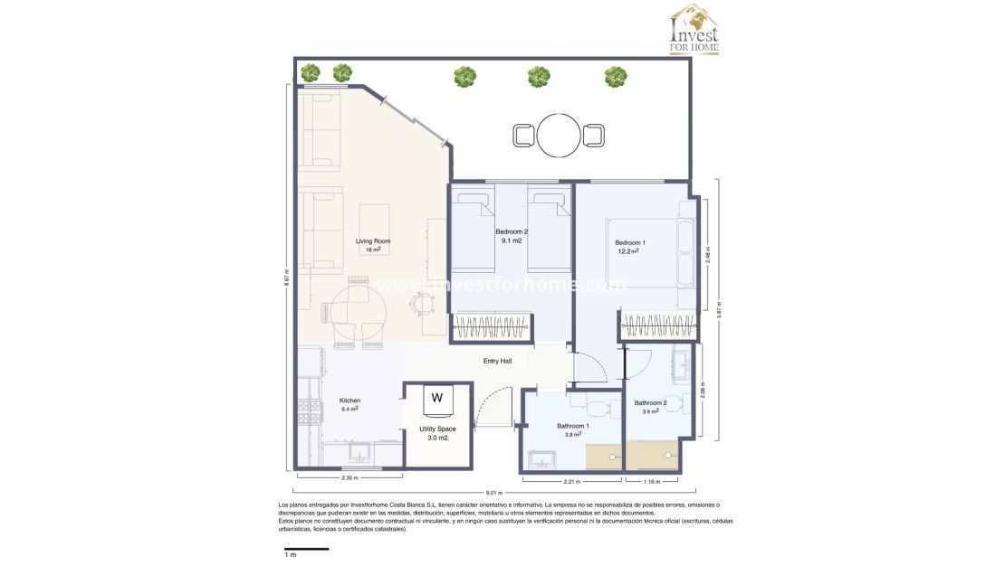 Villa Amalia, Torrevieja, La Veleta, Orihuela Costa, Alicante, Costa Blanca