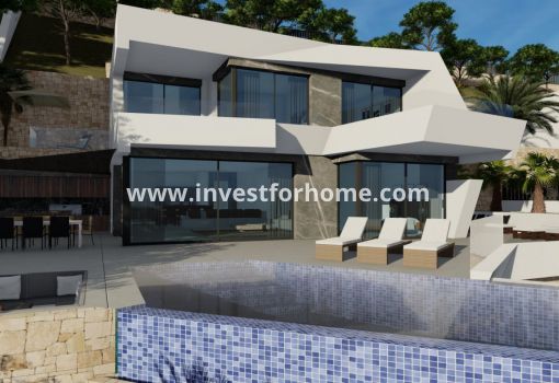 Villa - Nouvelle construction - Calpe - NB-95945