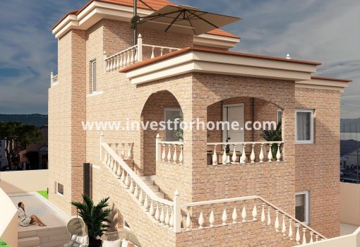 Villa - Nouvelle construction - Rojales - Doña Pepa-Ciudad Quesada