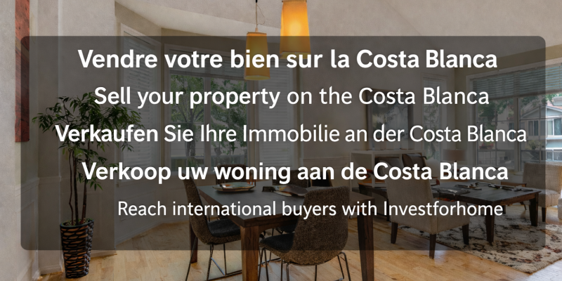 Sell your property on the Costa Blanca | Real Estate Agency Investforhome