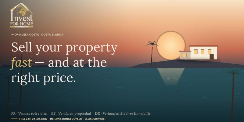Vendre votre bien sur la Costa Blanca | Agence immobilière Investforhome