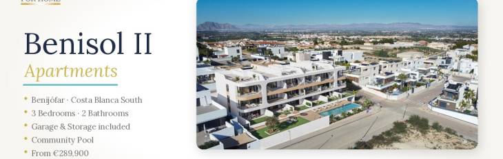 Obra nueva en Benijófar: viviendas de 3 dormitorios con piscina, terraza y garaje