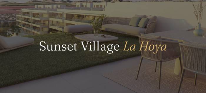 New build apartments in La Hoya, Torrevieja: 2 and 3 bedrooms
